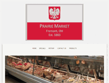 Tablet Screenshot of prairiemkt.com